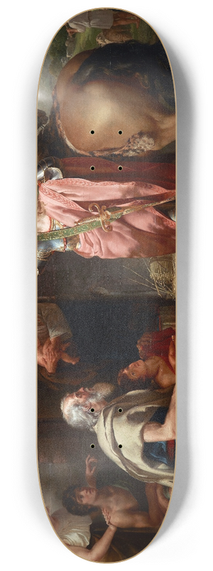 Guillaume-Guillon Lethire - Erminia and the Shepherds 8.25 inch art skate deck