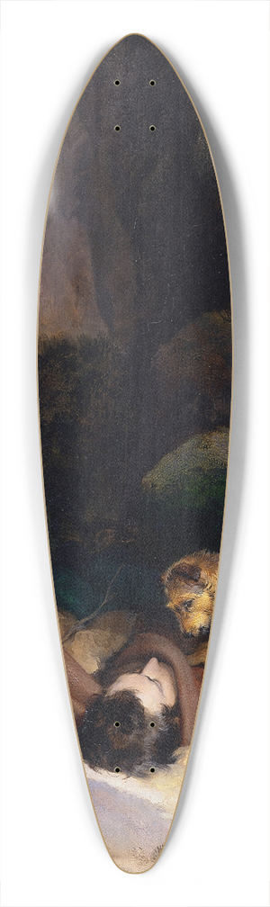 Sir Edwin Henry Landseer - Attachment 39.3 inch art pintail longboard deck