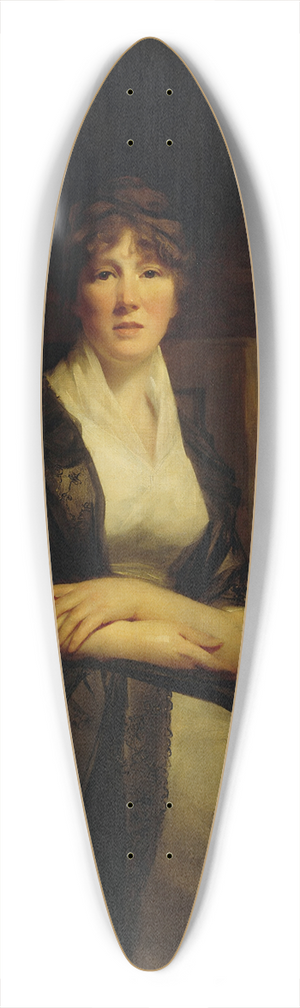 Sir Henry Raeburn - Lady Anne Torphichen 39.3 inch art pintail longboard deck