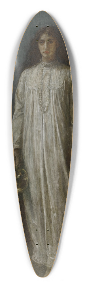 Sir John Everett Millais - A Somnambulist 39.3 inch art pintail longboard deck