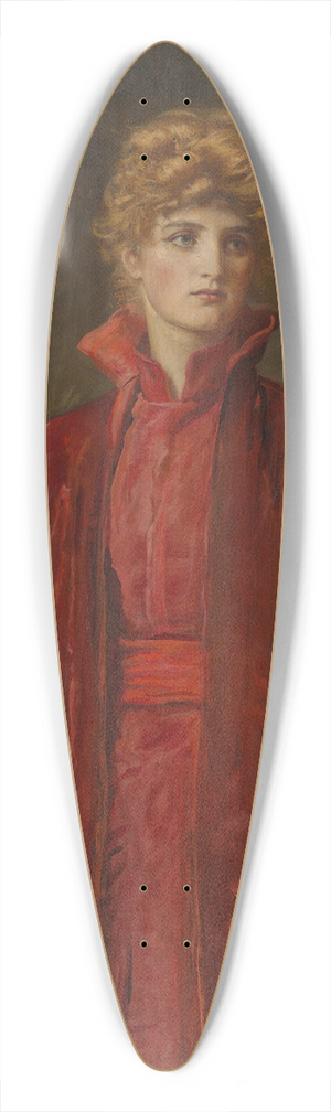 Sir John Everett Millais - Portia 39.3 inch art pintail longboard deck
