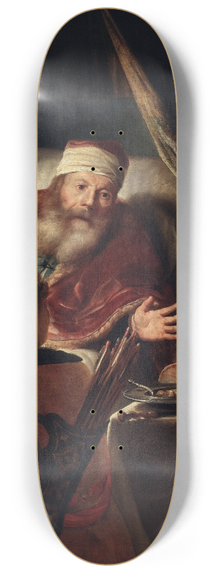 Abraham Van Dijck - Isaac Blessing Jacob 8.25 inch art skate deck Abraham Van Dijck - Isaac Blessing Jacob 8.25 inch art skate deck