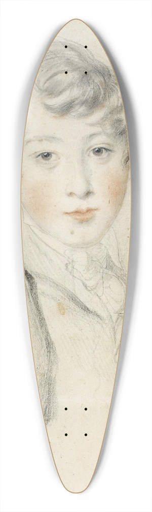 Sir Thomas Lawrence - Portrait de jeune homme 39.3 inch art pintail longboard deck