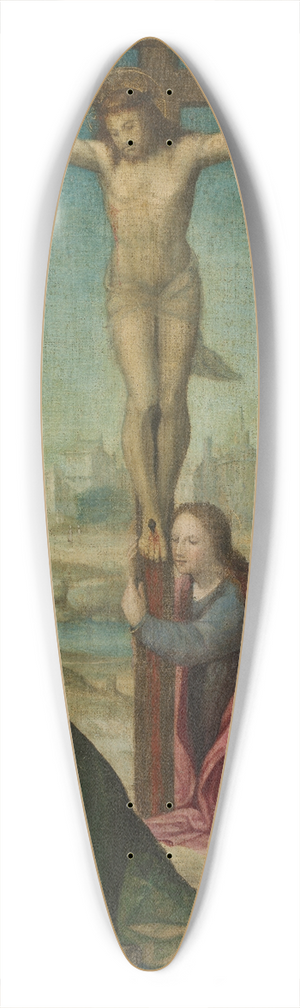 Sodoma - The Crucifixion 39.3 inch art pintail longboard deck
