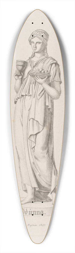 Sren Henrik Petersen - Idunna 39.3 inch art pintail longboard deck