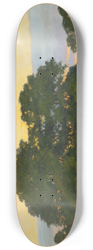 Gunnar Gunnarsson Wennerberg - Ekar, aftonstmning 8.25 inch art skate deck