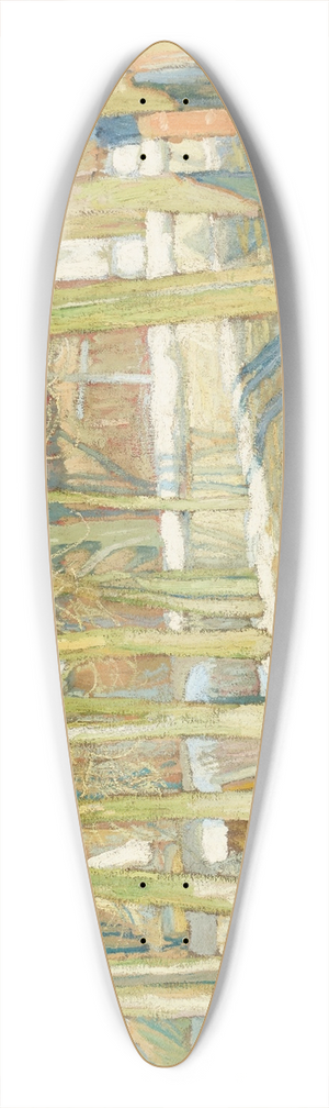 Stanisaw Kamocki - Thaw 39.3 inch art pintail longboard deck