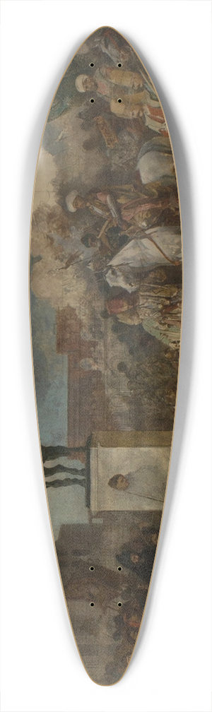 Stanisaw von Chlebowski - Entry of Sultan Mehmed II in Constantinople 39.3 inch art pintail longboard deck