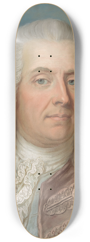 Gustaf Lundberg - Baron Johan Wilhelm Sprengporten 8.25 inch art skate deck