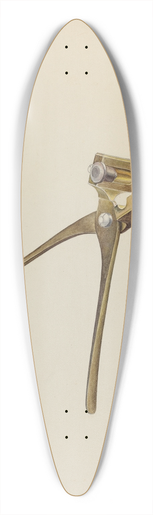Stanley Mazur - Bullet Mold 39.3 inch art pintail longboard deck
