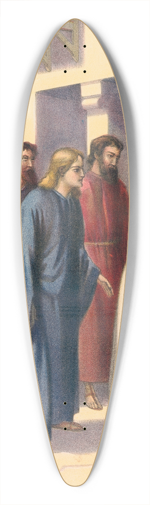 Stecher Litho. Co - Blind Bartimeus 39.3 inch art pintail longboard deck
