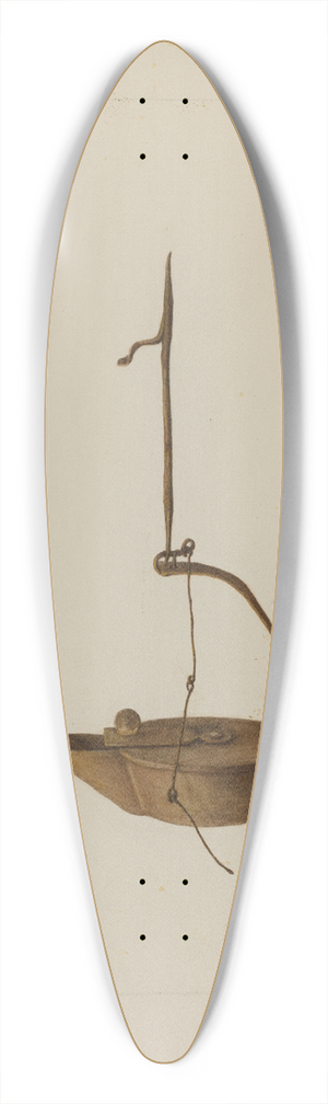 Stella Mosher - Betty Lamp 39.3 inch art pintail longboard deck