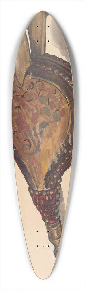 Stewart Wheeler - Bellows 39.3 inch art pintail longboard deck