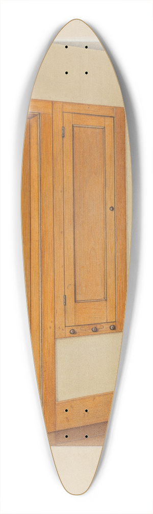 Sumner Merrill - Shaker Built-In Cupboard 39.3 inch art pintail longboard deck