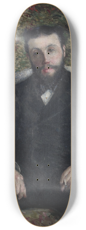 Gustave Caillebotte - Portrait de A. Cassabois 8.25 inch art skate deck