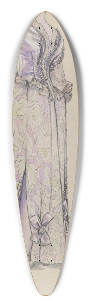Sylvia De Zon - Dress 39.3 inch art pintail longboard deck