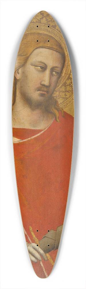 Taddeo Gaddi - Saint Julian 39.3 inch art pintail longboard deck