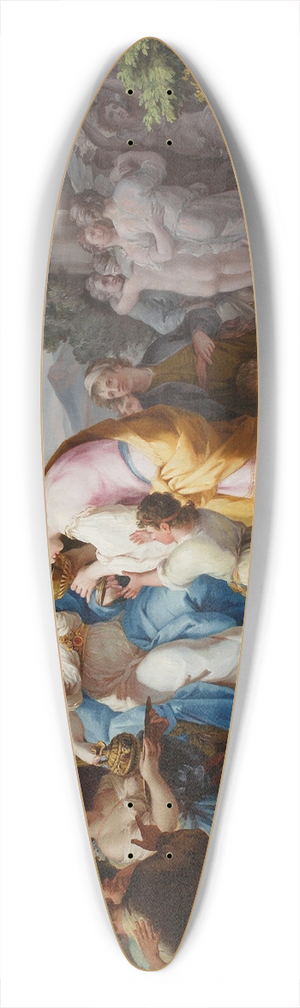 Tadeusz Kuntze-Konicz - Art 39.3 inch art pintail longboard deck