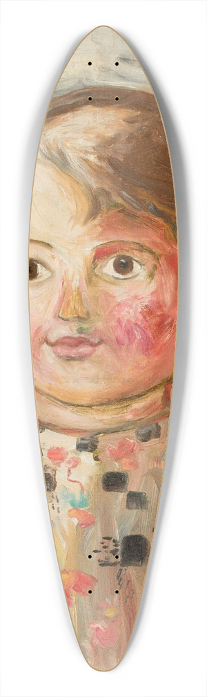 Tadeusz Makowski - Dziewczynka z rumianym policzkiem 39.3 inch art pintail longboard deck