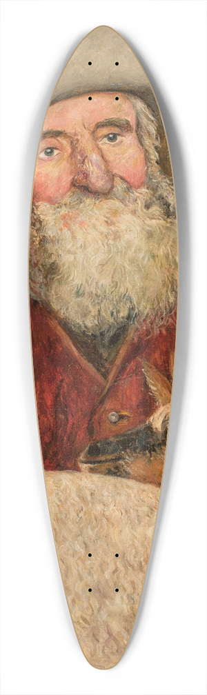 Tadeusz Makowski - Good shepherd 39.3 inch art pintail longboard deck
