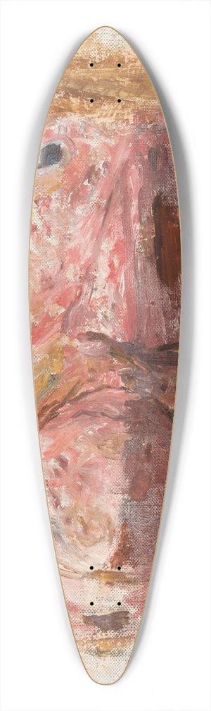 Tadeusz Makowski - Gowa mska 39.3 inch art pintail longboard deck