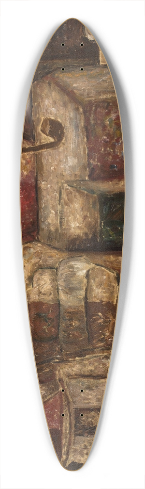 Tadeusz Makowski - La Buvette 39.3 inch art pintail longboard deck