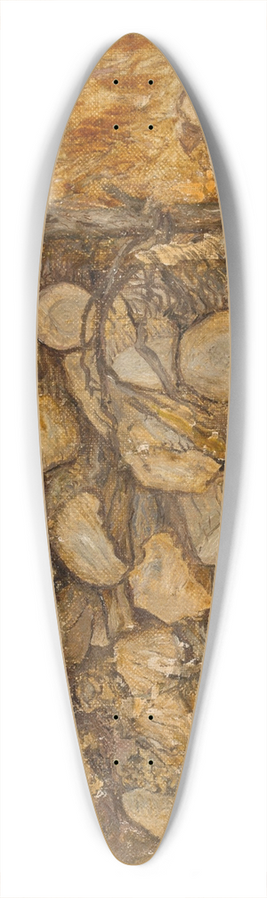 Tadeusz Makowski - Sg drzewa 39.3 inch art pintail longboard deck