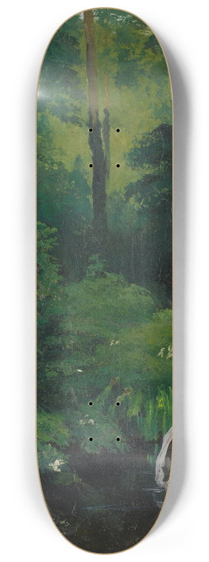 Gustave Courbet - Baigneuses dans la fort 8.25 inch art skate deck