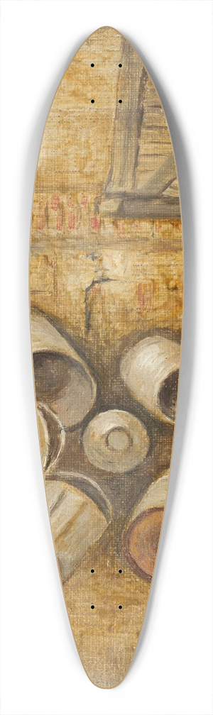 Tadeusz Makowski - Wiadra 39.3 inch art pintail longboard deck