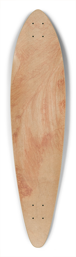Tanzio da Varallo - Landscape with Mountains 39.3 inch art pintail longboard deck
