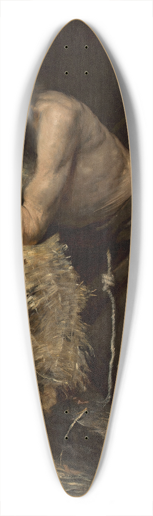 Teodor Axentowicz - Anchorite 39.3 inch art pintail longboard deck
