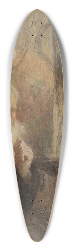 Teodor Axentowicz - Vision  memory 39.3 inch art pintail longboard deck