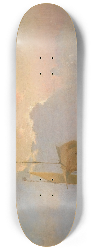Alexei Vasilievich Hanzen - Ship At Dusk 8.25 inch art skate deck Alexei Vasilievich Hanzen - Ship At Dusk 8.25 inch art skate deck