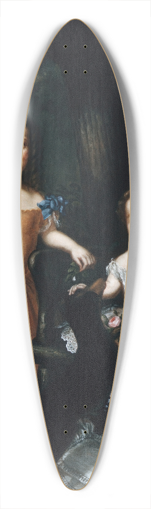 Theodore E. Pine - The Daughters of Daniel T. MacFarlan 39.3 inch art pintail longboard deck
