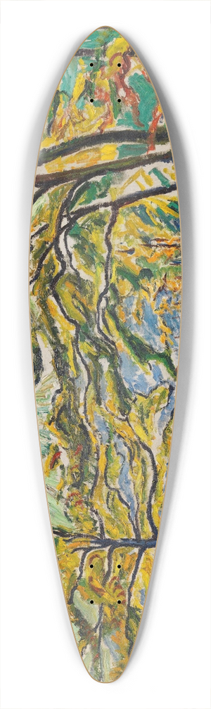 Theo Von Brockhusen - Herbstsonne 39.3 inch art pintail longboard deck