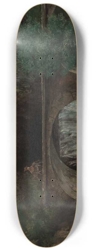Gustave Courbet - The GreatBridge 8.25 inch art skate deck