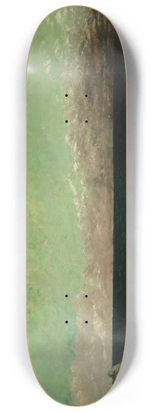 Gustave Courbet - The Mediterranean 8.25 inch art skate deck