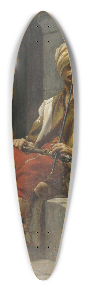 Thobald Chartran - The Chibouk Smoker 39.3 inch art pintail longboard deck