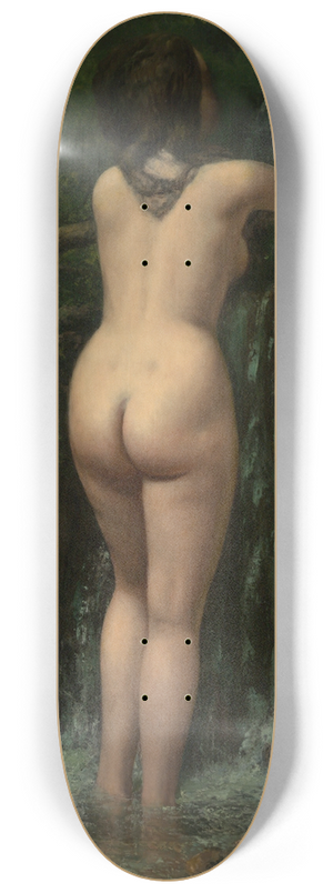 Gustave Courbet - The Source 8.25 inch art skate deck