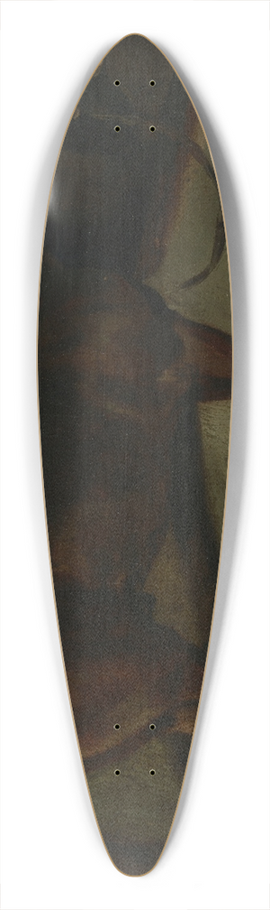 Thodore Gricault - Brown horse 39.3 inch art pintail longboard deck