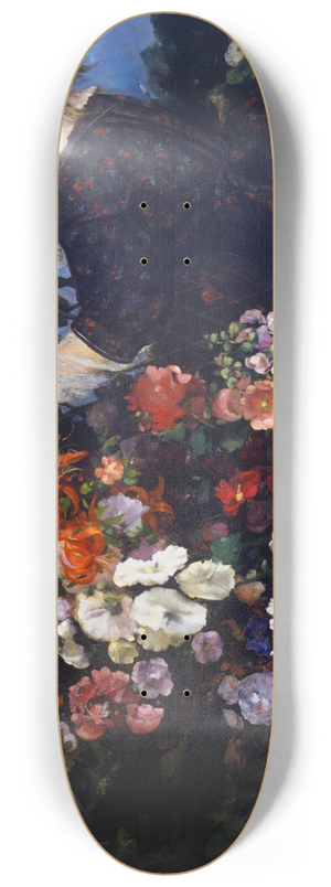 Gustave Courbet - Trellis 8.25 inch art skate deck