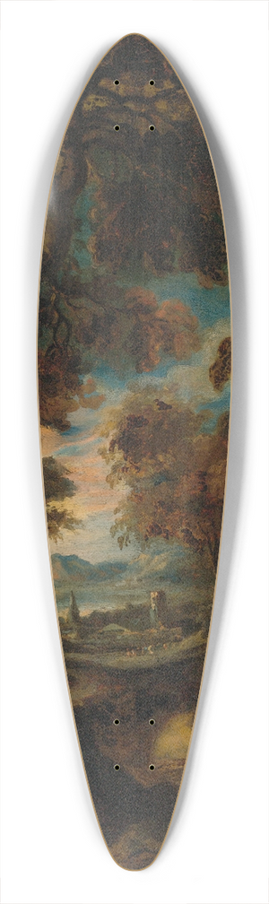 Thodore Gricault - Le Sommeil Des Paysans 39.3 inch art pintail longboard deck
