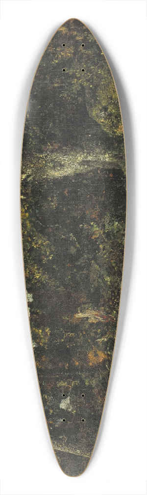 Thodore Rousseau - Le Chne De Roche 39.3 inch art pintail longboard deck
