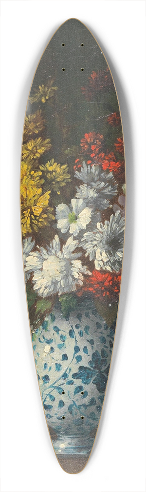 Thodule Ribot - Blumenstck 39.3 inch art pintail longboard deck