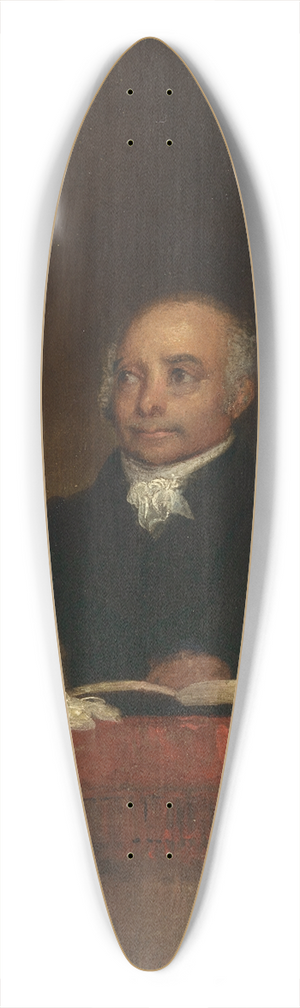 Thomas Badger - Thomas Paul 39.3 inch art pintail longboard deck