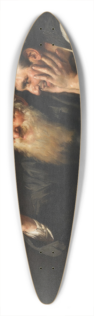 Thomas Benjamin Kennington - Rare Old Stingo 39.3 inch art pintail longboard deck