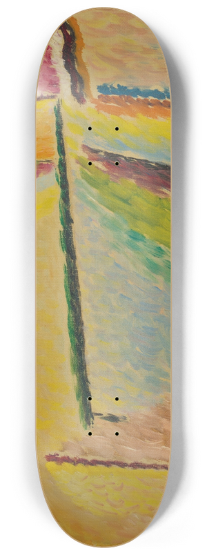 Alexej von Jawlensky - Abstrakter Kopf; Der Schutzengel 8.25 inch art skate deck