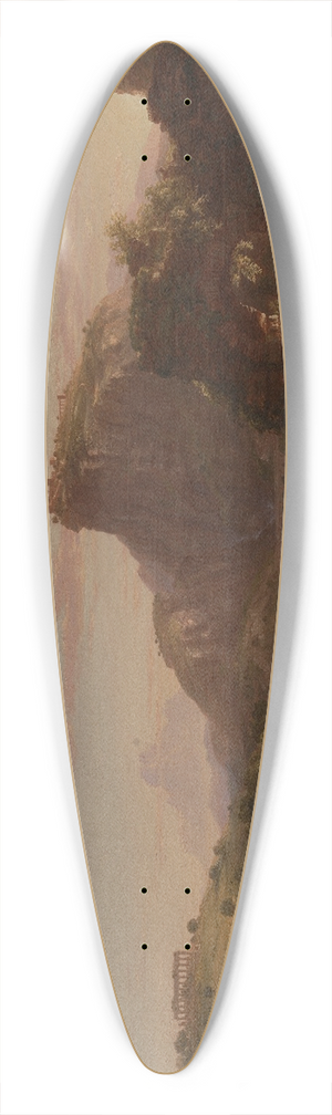 Thomas Cole - LAllegro 39.3 inch art pintail longboard deck