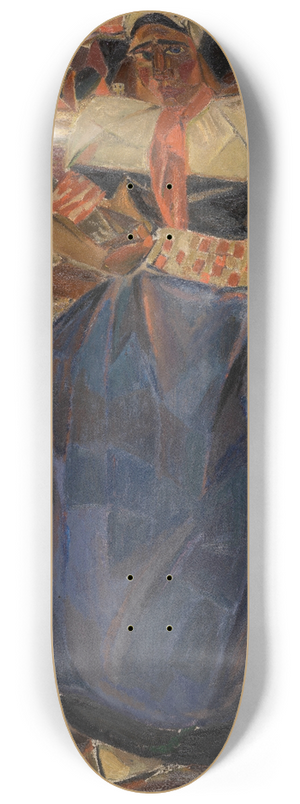 Gustave De Smet - Woman from Spakenburg 8.25 inch art skate deck