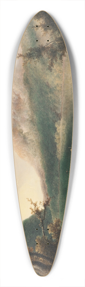 Thomas Doughty - Delaware Water Gap 39.3 inch art pintail longboard deck